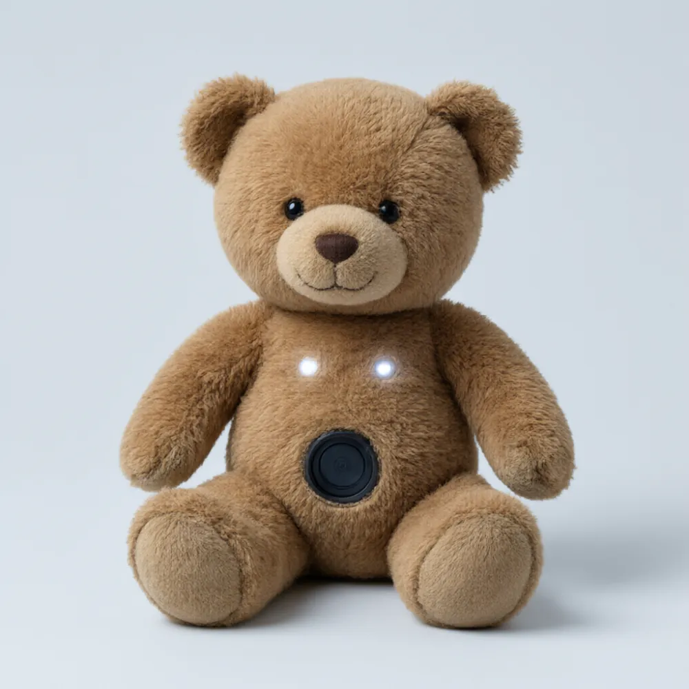 Teddybeer met bewegingssensor