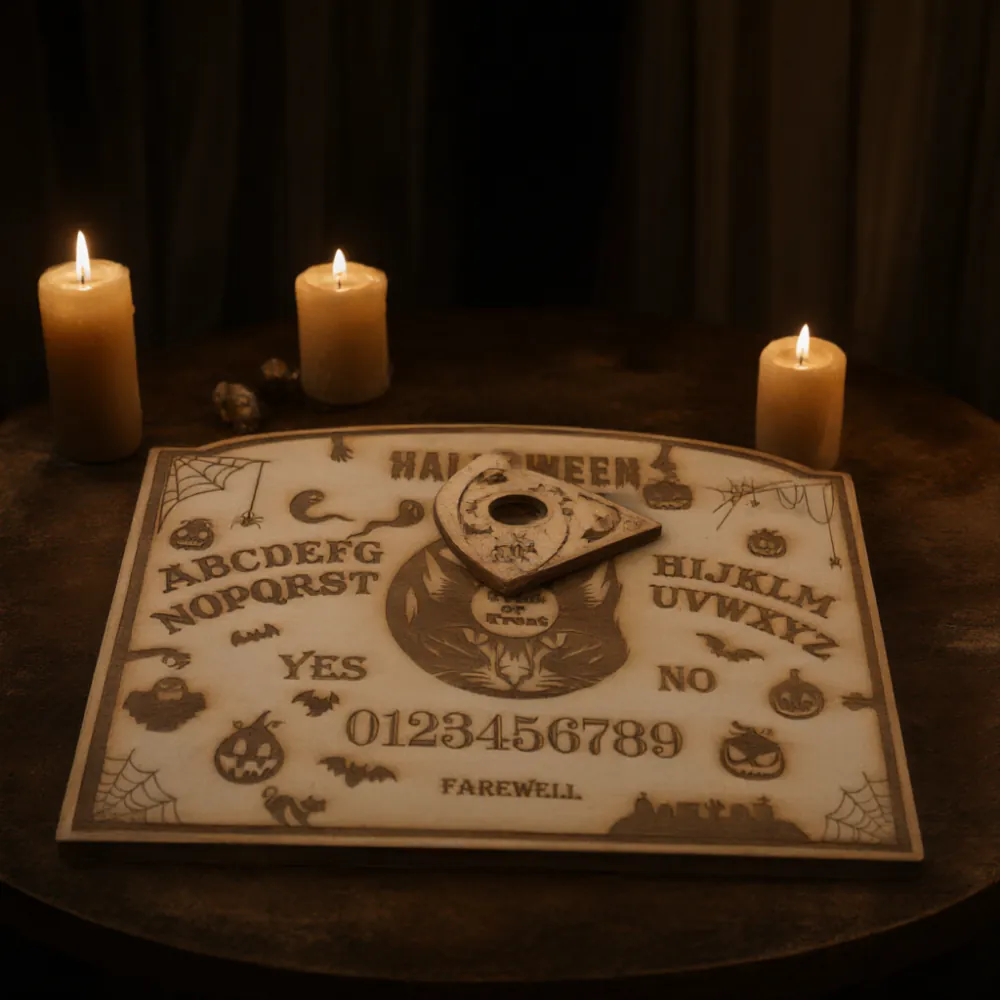 Spiritbord hout met planchette